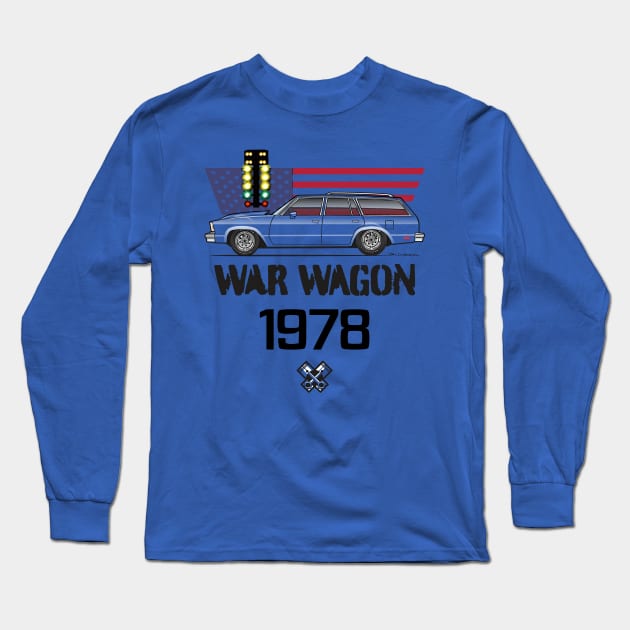 war wagon multi color Long Sleeve T-Shirt by JRCustoms44